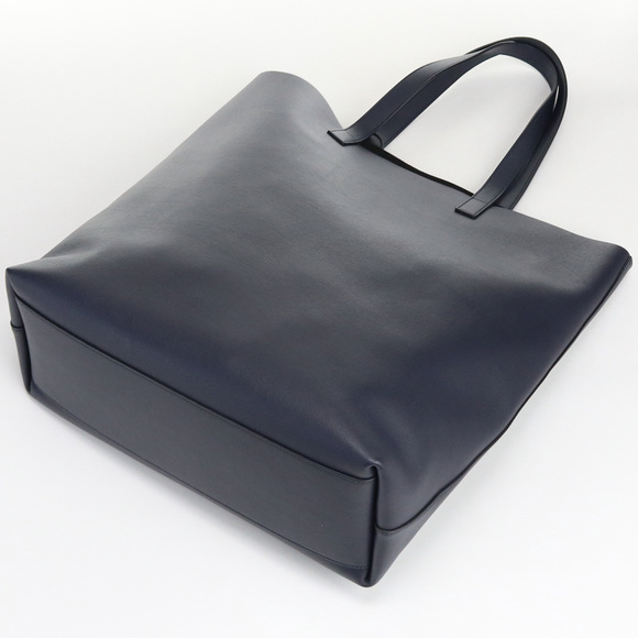 Saint Laurent Shopping Tote Bag Leather Black - Picture 3 of 9